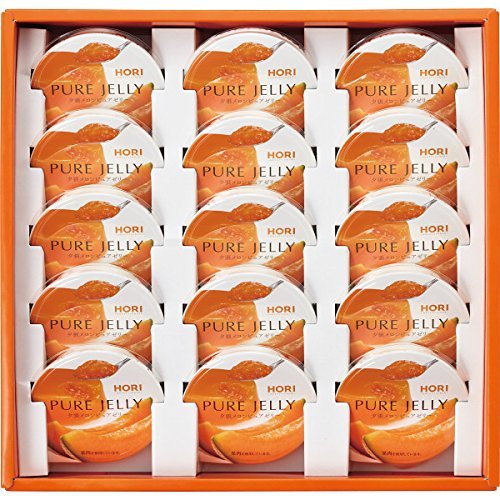 HORI Yubari MERON Pure Jelly 15pcs Made in Japan Award-Winning Dessert