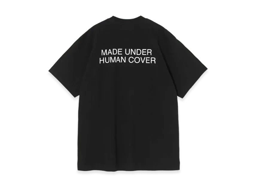 HUMAN MADE x UNDERCOVER Graphic T-Shirt "Black" - Image 2