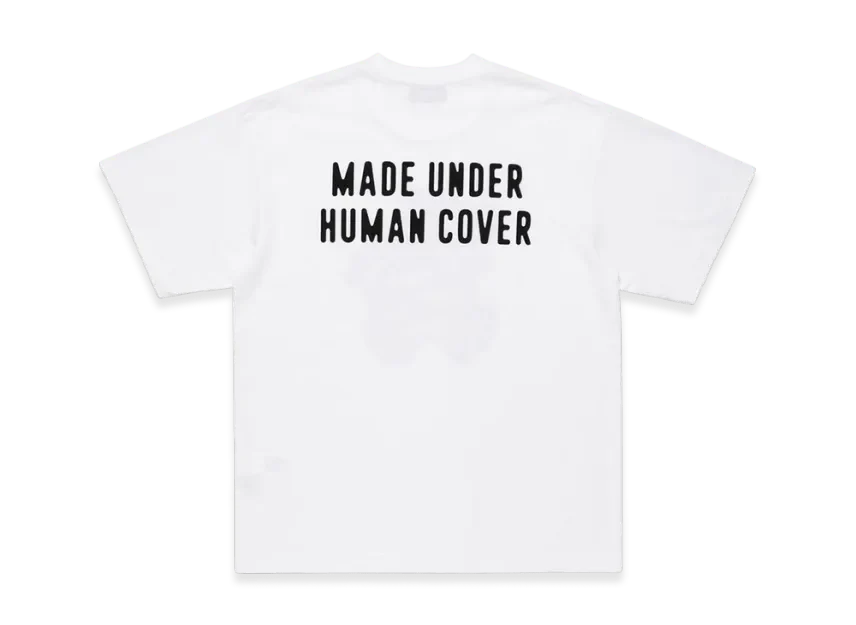HUMAN MADE x UNDERCOVER Graphic T-Shirt "White" - Image 2