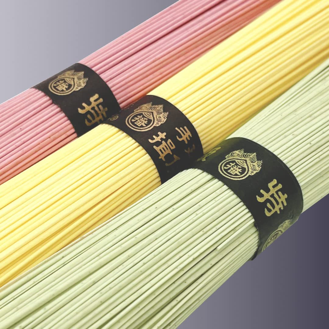 Ibonoito Somen Noodles Premium Colorful Hana Gift Box 50g x 5 CST-10 - Image 2