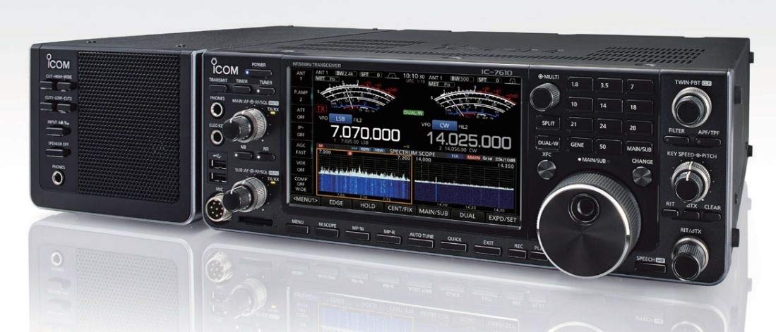 ICOM SP-41 External Speaker for IC-7610 IC-7300 IC-7410 IC-9100 Radios - Image 2