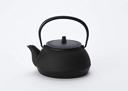 Iwachu Tetsubin Tetsubin w/Kuroyakke 0.65L Tetsubin kyusu 5 type  new arale  IH compatible 12822 - Image 2