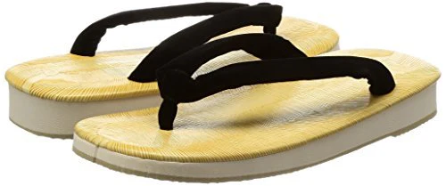 Japanese Setta Sandals Sponge Sole Black Strap - Image 4