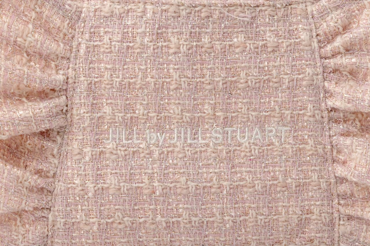 Jill by Jill Stuart Tweed Frill Bag PINK ver  (Mook Book) - Image 5