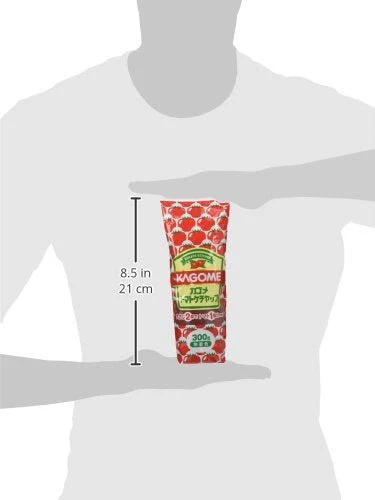 Kagome Japanese Tomato Ketchup Squeeze Tube 300g - Image 5
