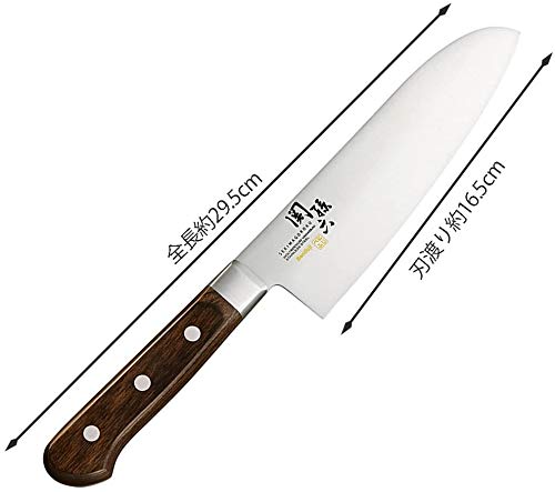 KAI Santoku Kitchen Knife BENIFUJI 165mm AB5437 - Image 2