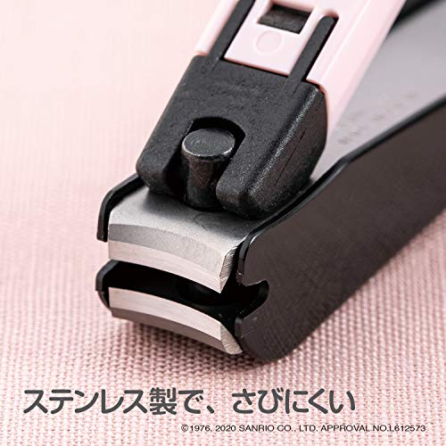 KAI KITTY Hanazakura Curved Blade Nail Clipper S Size Made in Japan KK2536 - Image 5