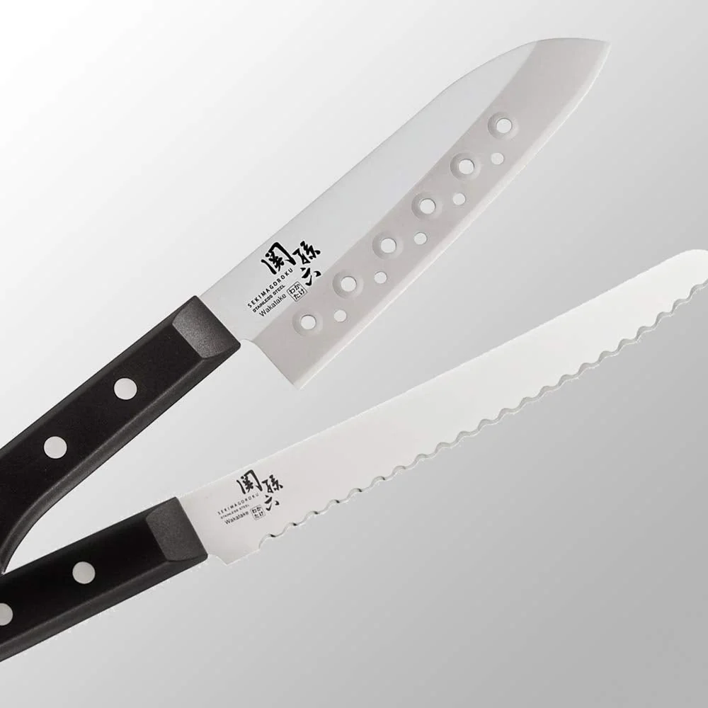 KAI SEKIMAGOROKU Wakatake Rape Cutting Knife 165mm Made in Japan - Image 4