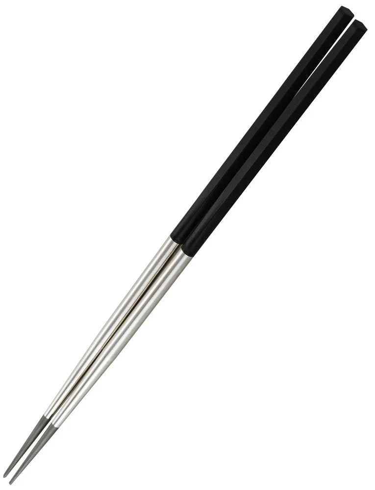 KAI SELECT100 Stainless Steel Rapeseed Chopsticks 33cm Made in Japan DH3104