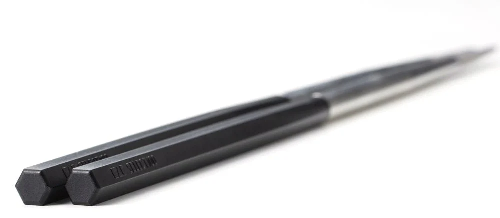 KAI SELECT100 Stainless Steel Rapeseed Chopsticks 33cm Made in Japan DH3104 - Image 2