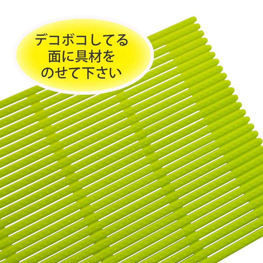 KAI Sushi Rolling Mat Easy-Clean with Plastic Handles Made in Japan DH8107 - Image 4