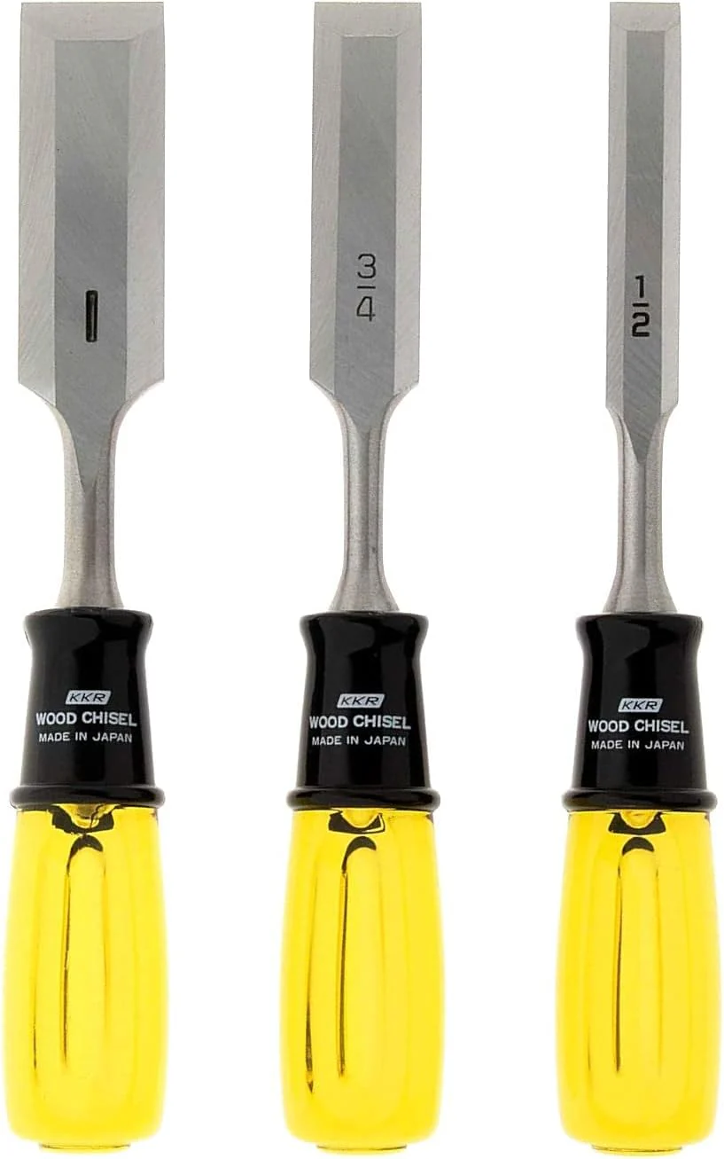 KAKURI Multi-Purpose Chisels Short Type Set of 3