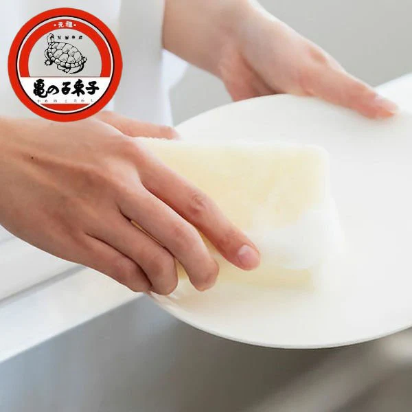 Kame-no-ko Sponge DO Square Shape Cream - Image 2