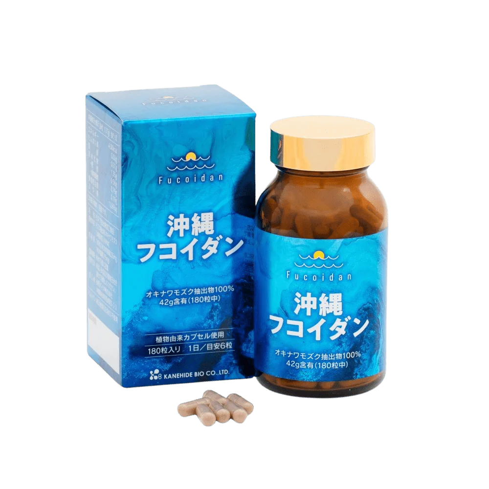 Kanehide Bio Okinawa Fucoidan 180 capsules