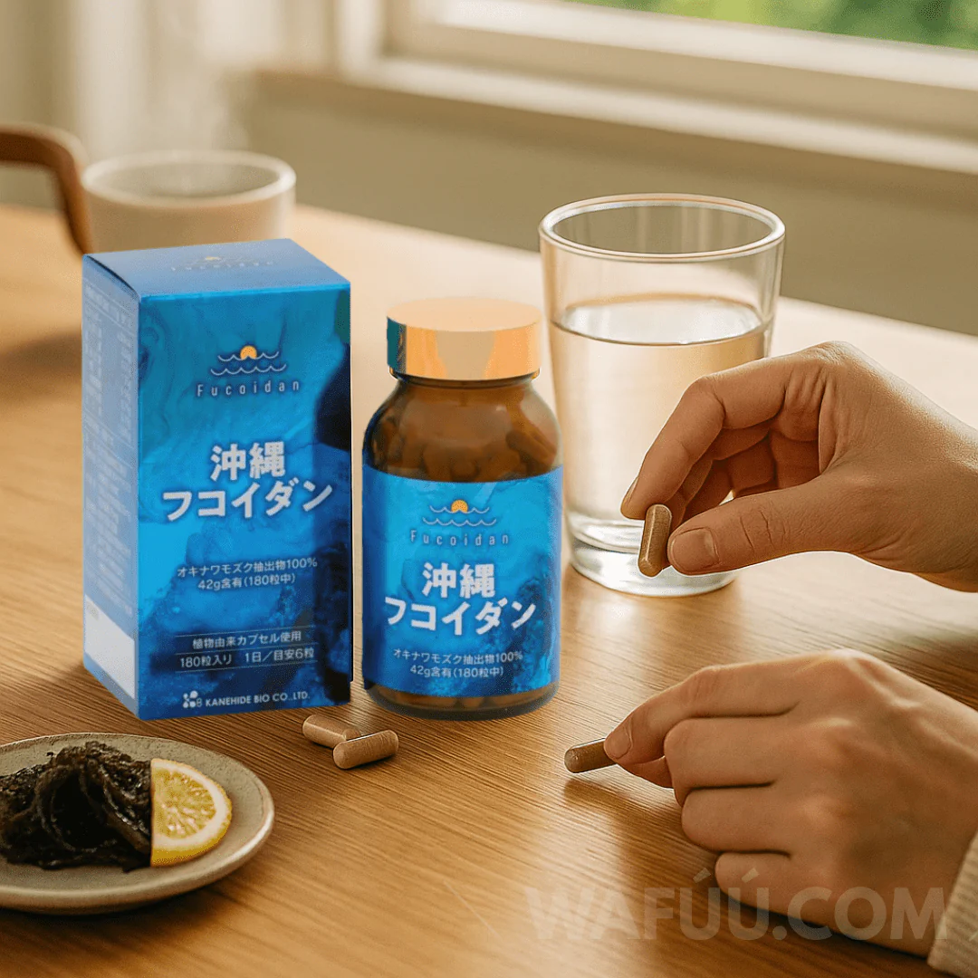 Kanehide Bio Okinawa Fucoidan 180 capsules - Image 3