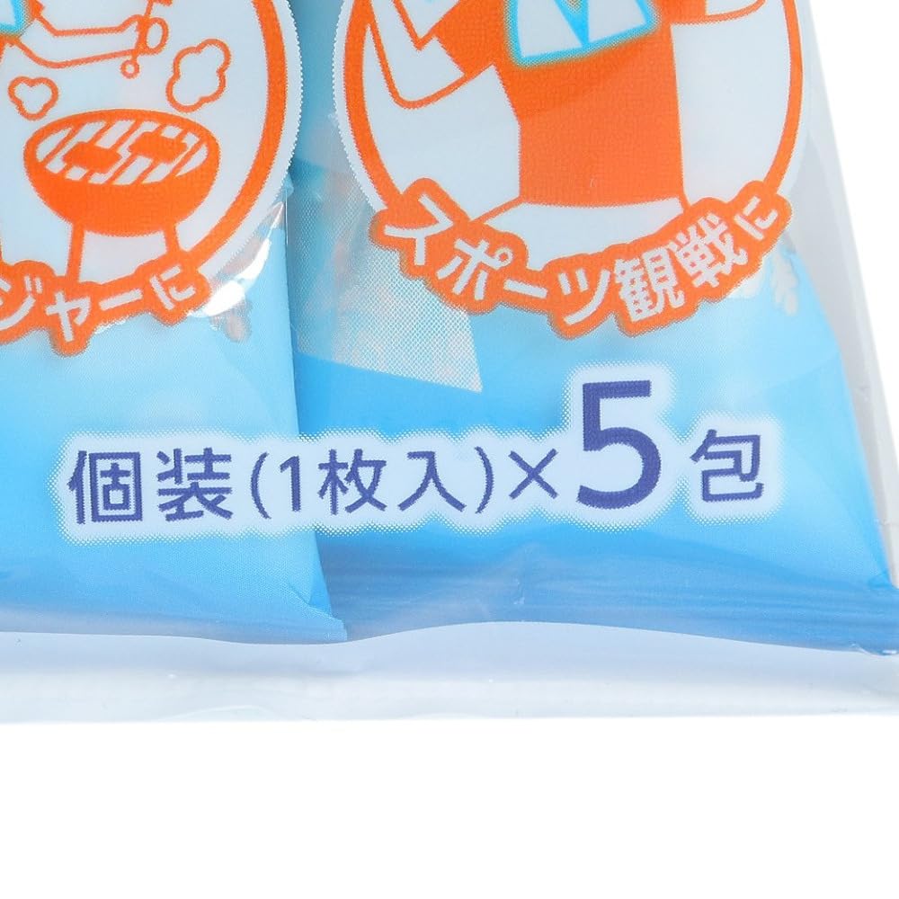 Kao Biore Cooling Towels Unscented 5 sheets - Image 8