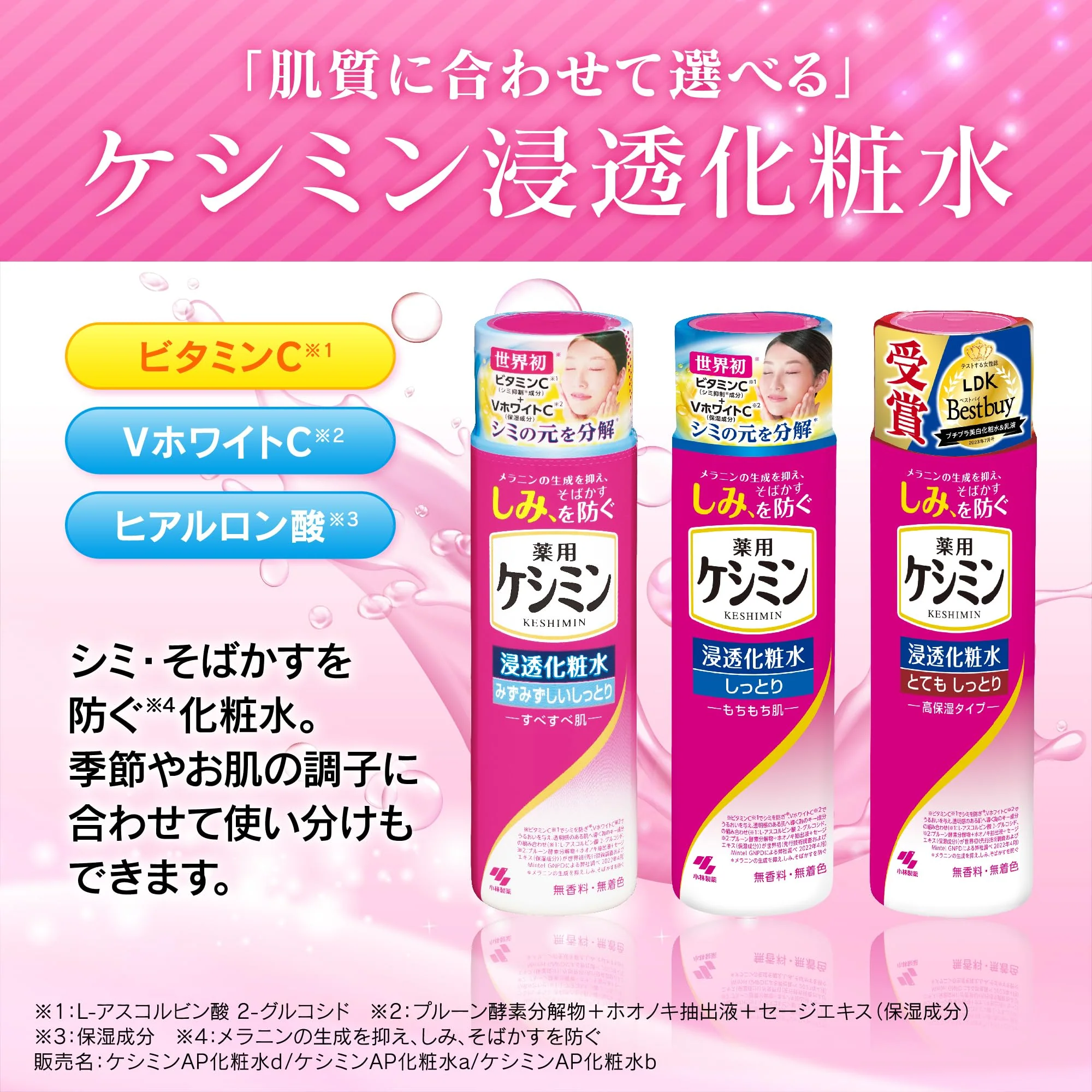 Kesimin Penetrating Lotion Fresh and Moist 160mL - Image 3