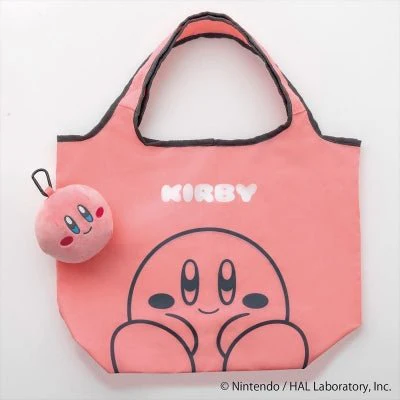 Kirby Plush Pouch Eco Bag Book Smiling Version