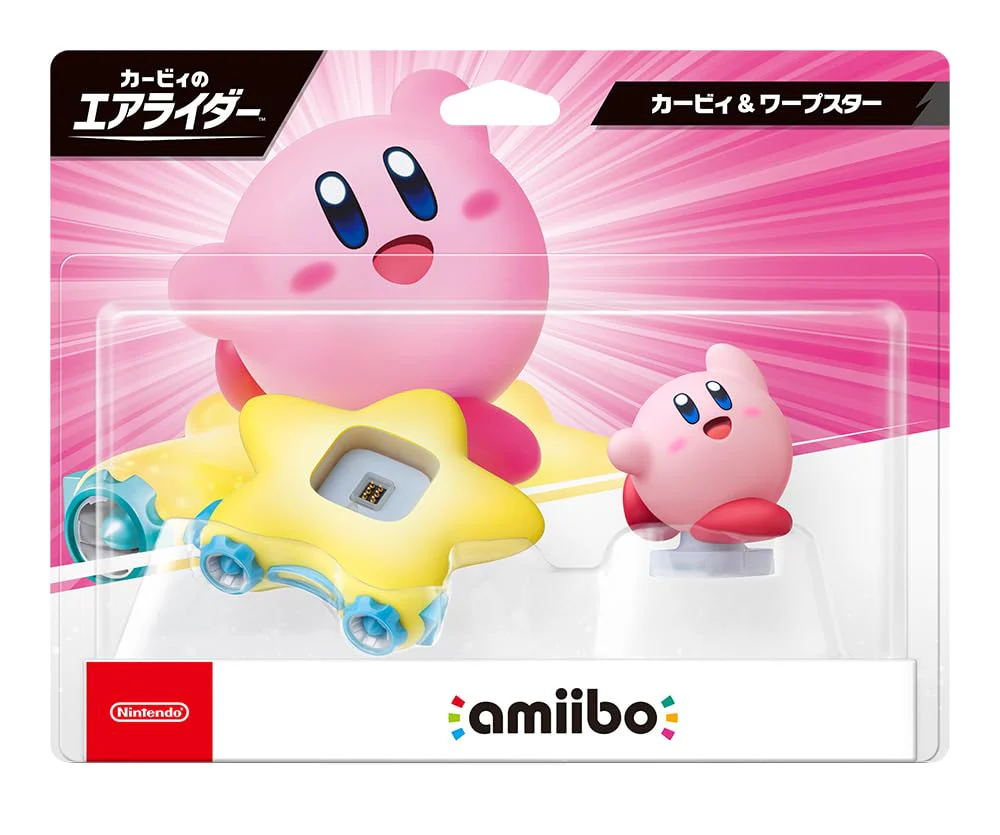 Nintendo Kirby & Warp Star amiibo (Kirby's Air Ride series)