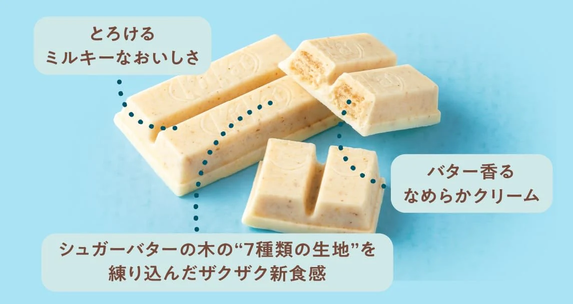Kit Kat Mini Sugar Butter Tree Flavor 6 pieces - Image 3