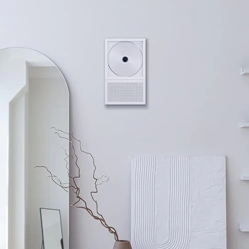 km5 Bluetooth CD Player Instant Disk Audio CP2 White - Image 7