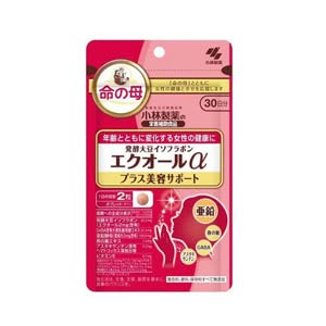 Kobayashi Fermented Soy Isoflavone Equol Alpha+ Beauty Support 60 Tabs