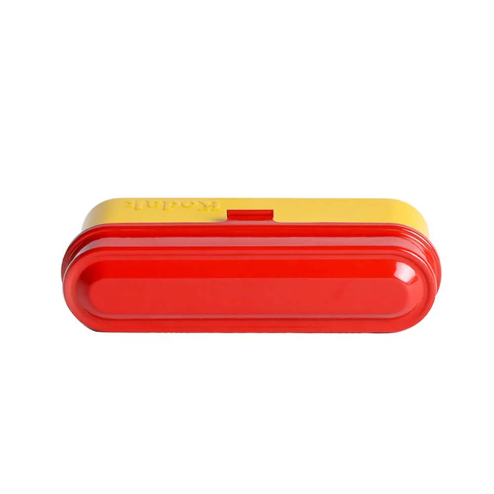 KODAK 35mm Film Case for 5 Rolls Compact Retro Steel Case Red - Image 3