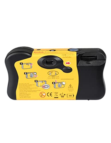 Kodak Fun Saver 35mm Disposable Camera with Flash 27 Exposures 800 - Image 3