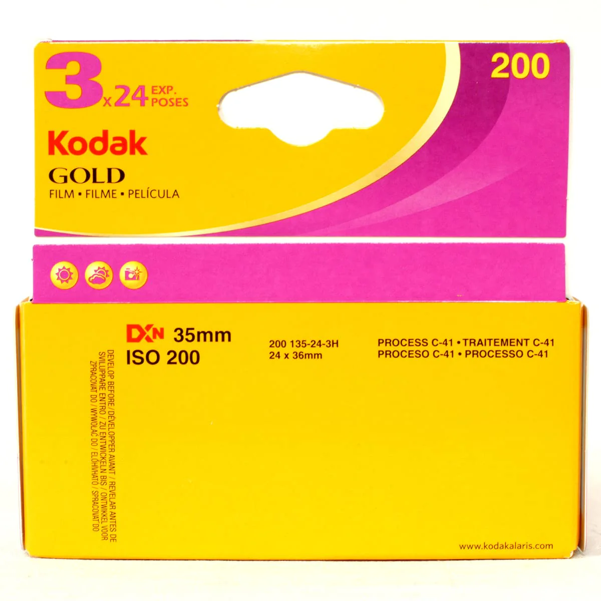 Kodak Gold 200 Film (Purple/Yellow) - Image 4