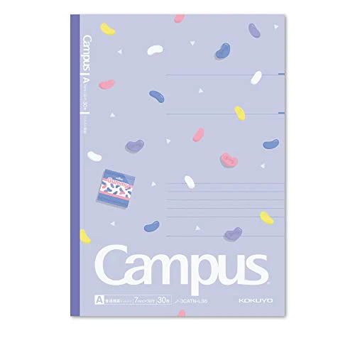 KOKUYO notebook Campus limited B5 dot A ruled 5 color pack Snack motif - Image 11