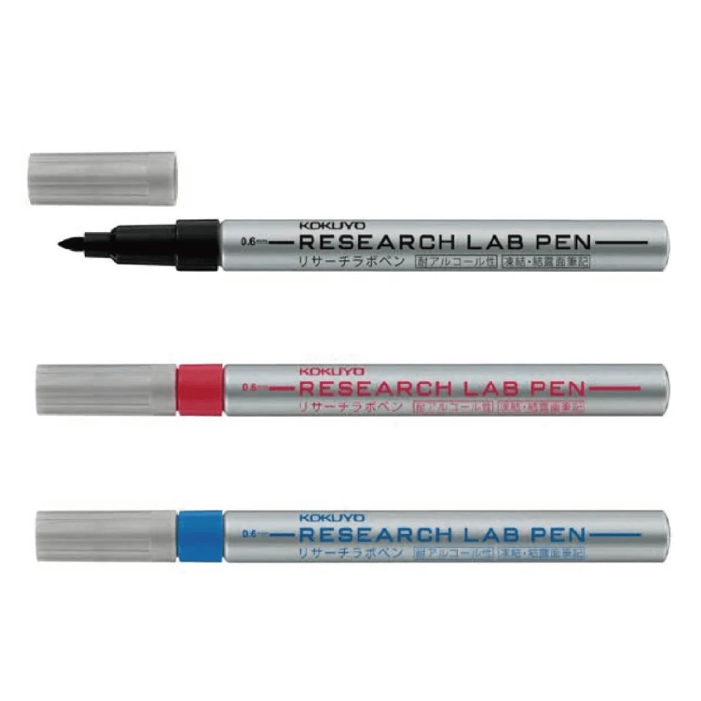 Kokuyo Research Lab Pen Oil-Based Pigment Ink Alcohol-Resistant Type - Image 4