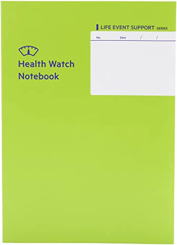 Kokuyo Weight and Blood Pressure Record Notebook LES-H103 Blue 100 Pages - Image 8