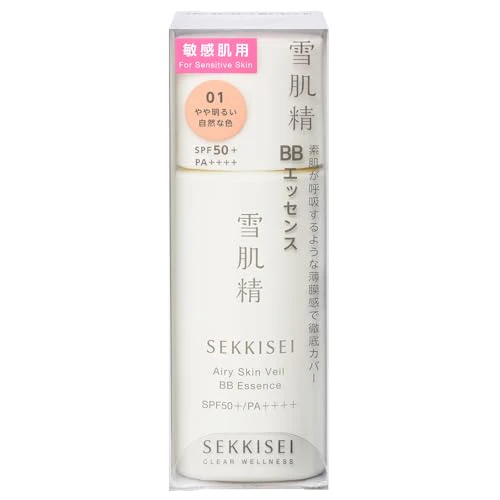 KOSÉ SEKKISEI Clear Wellness BB Essence 01 Slightly Bright Natural 30mL - Image 7