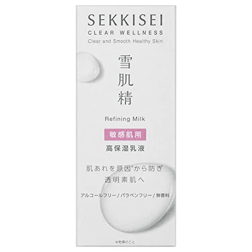 KOSÉ SEKKISEI Clear Wellness Refining Milk Sensitive Skin Moisturizing Emulsion 140mL - Image 8