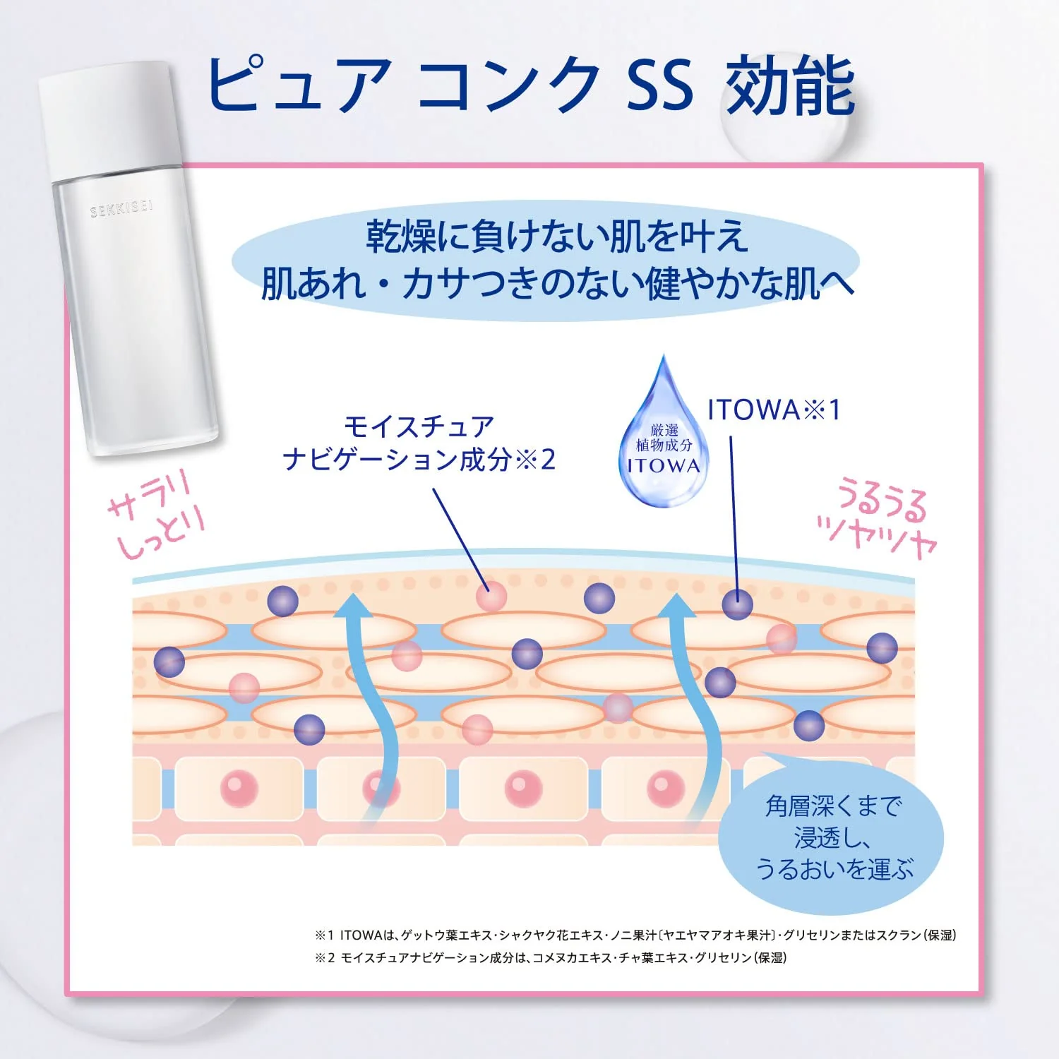 KOSÉ SEKKISEI Pure Conque SS Pore Moisturizing Lotion Sensitive Skin 200mL - Image 6