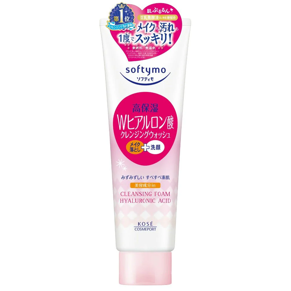 KOSE Softymo Hyaluronic Acid Cleansing Foam 190g