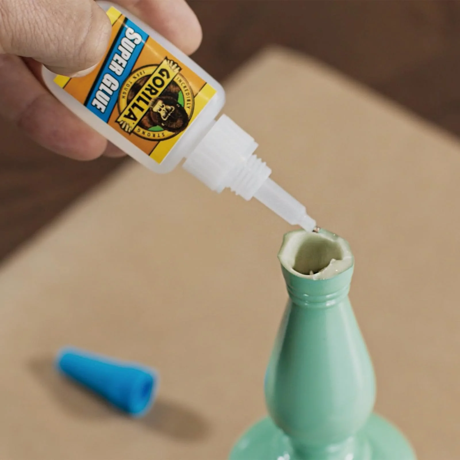 KURE Gorilla Super Glue Gel Strong Instant Adhesive 15g 1786 - Image 3