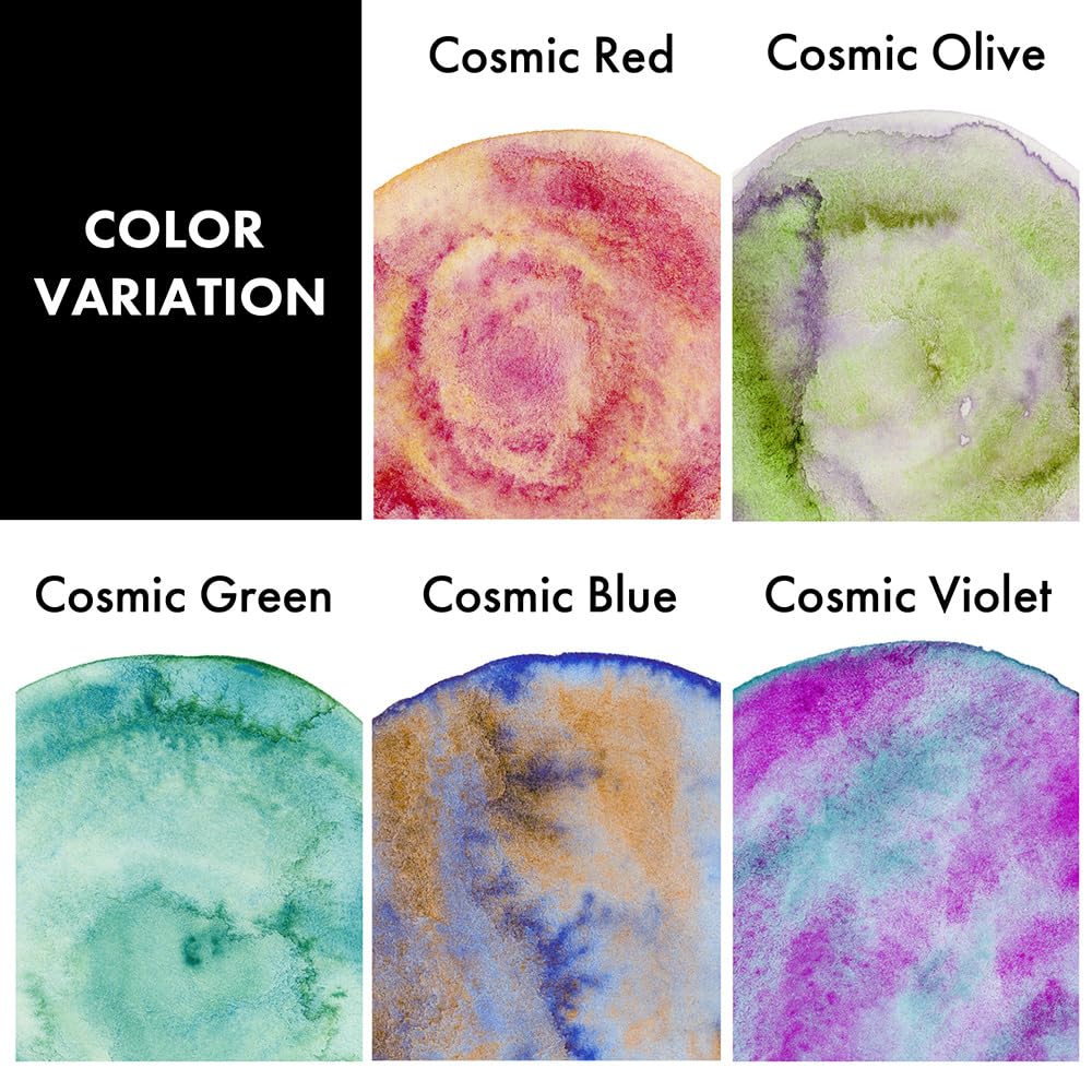 Kuretake Gansai Tambi Granulating Colors Set Model MC20GN2 5 Colors - Image 3