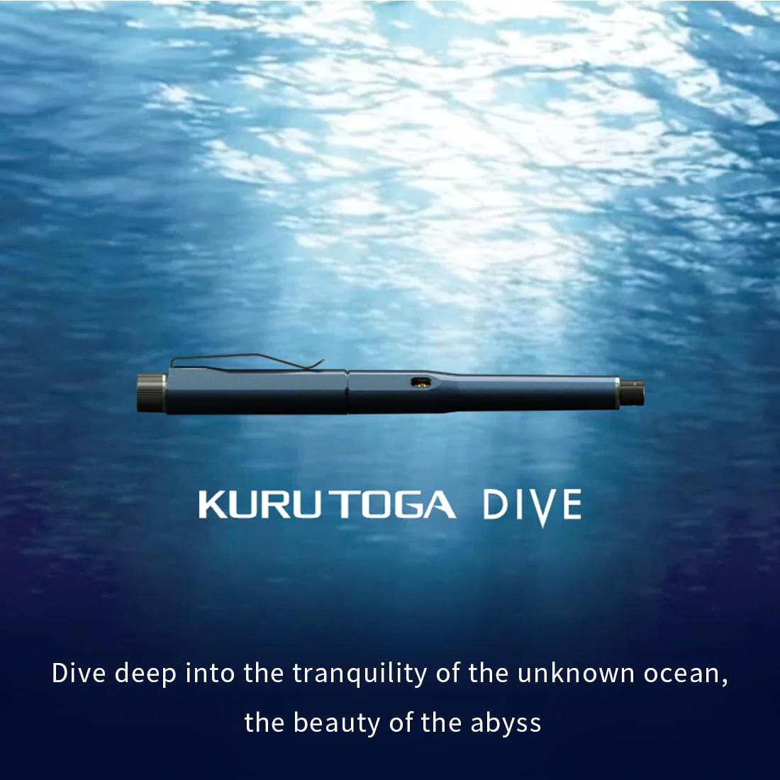 MITSUBISHI PENCIL Kuru Toga Dive 0.5mm Mechanical Pencil — Abyss Blue - Image 2