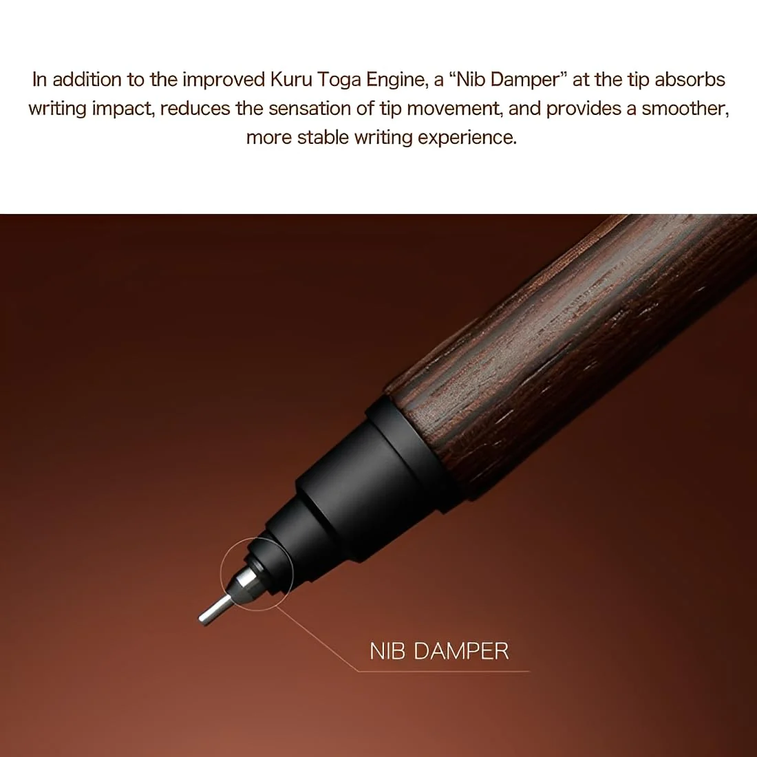 Mitsubishi Pencil Kuru Toga Wood Mechanical Pencil 0 5mm Forest Green (M5KW1P 88) - Image 5
