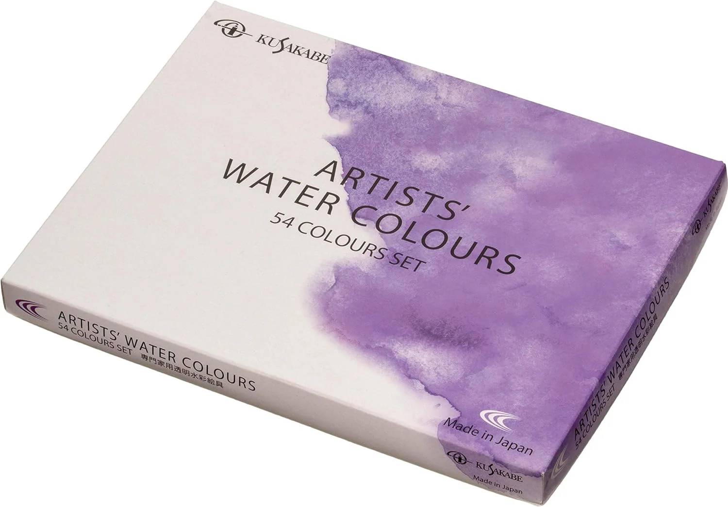 Kusakabe Transparent Watercolor Paint Set 54 Colors 5ml Japanese Style