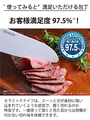 Kyocera Ceramic Kitchen Nakiri Knife 150mm Black Blade Made in Japan FKR-150HIP-FP - Image 2