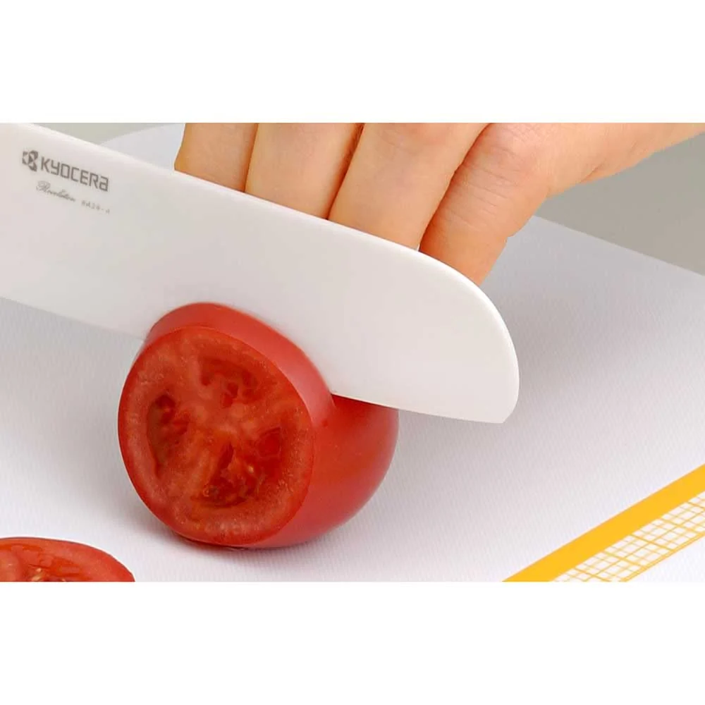Kyocera Santoku Knife Ceramic Knife 150mm Worm Gray FKR150WH-WGN - Image 4