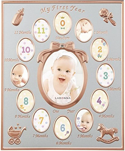 LADONNA Baby Frame MB84-130-PGD 12month Baby Frame Pink Gold - Image 4