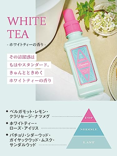 Landrin Fabric Softener White Tea Fragrance 600ml - Image 4