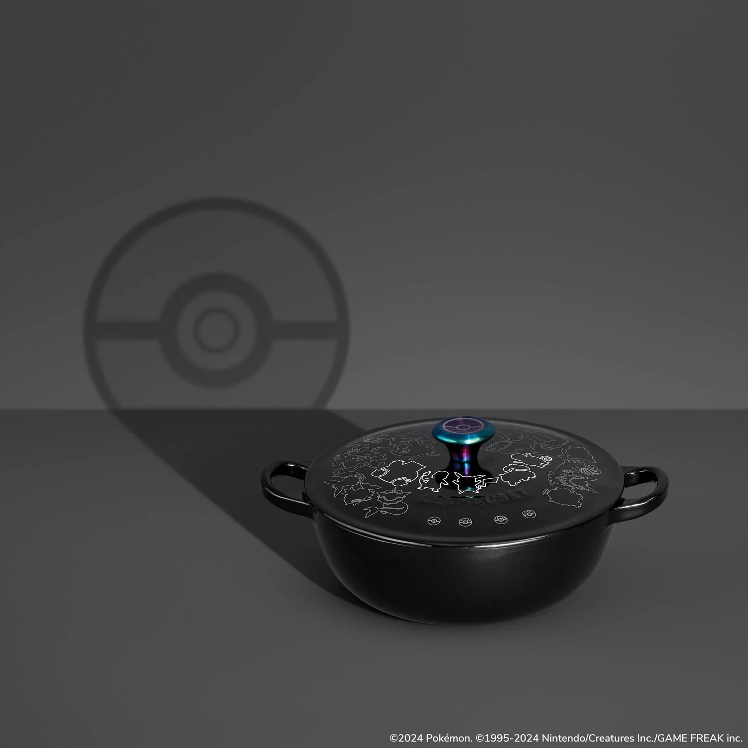 Le Creuset Pokémon Marmite 22cm iridescent knob Pokémon Collection - Image 2