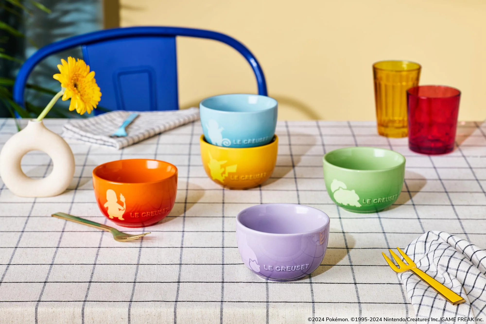Le Creuset Pokémon Sphere Rice Bowl 5pcs set - Image 3