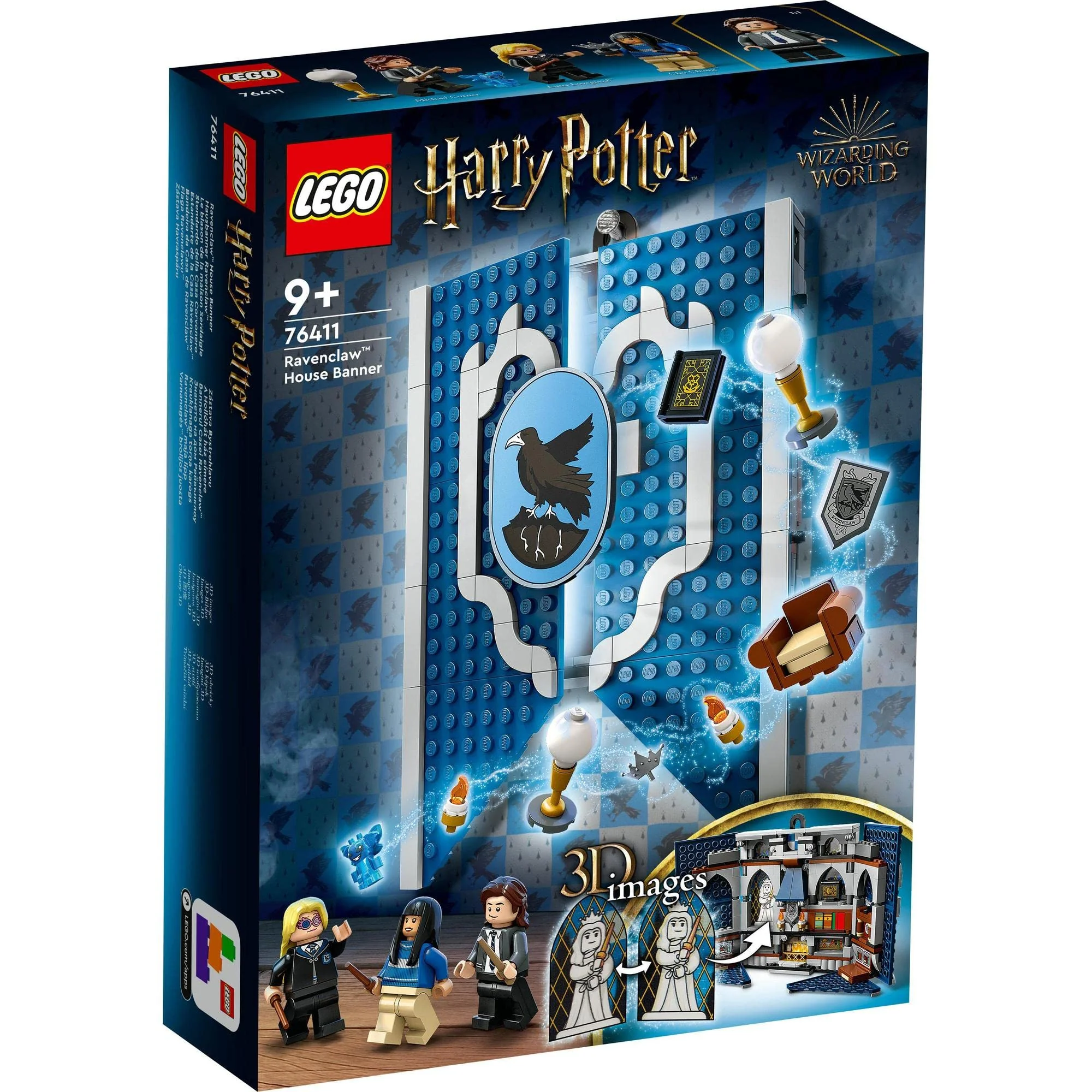 LEGO Harry Potter Ravenclaw Dormitory Crest 76411 - Image 2