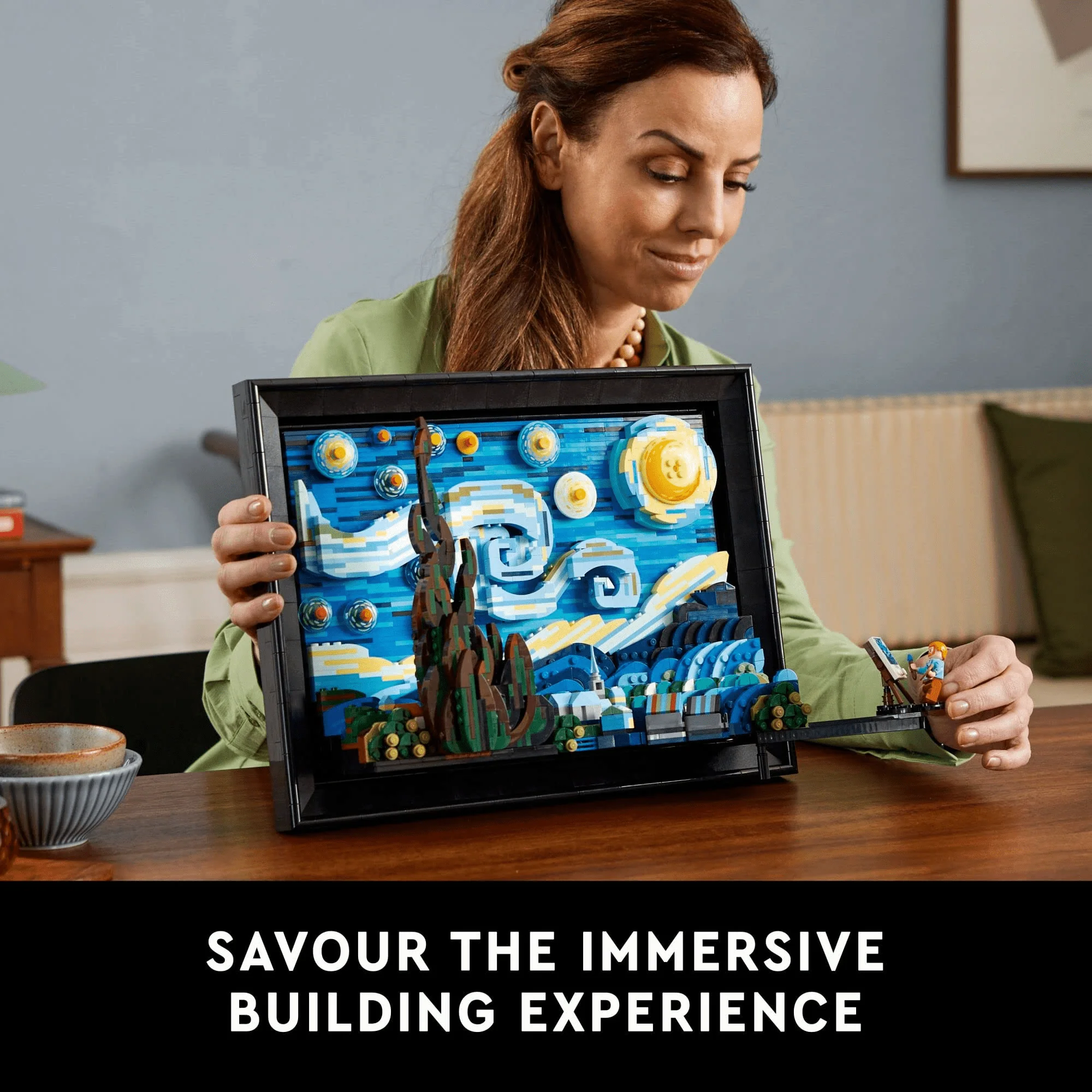 LEGO Ideas Vincent Van Gogh – The Starry Night 21333 Building Set - Image 6