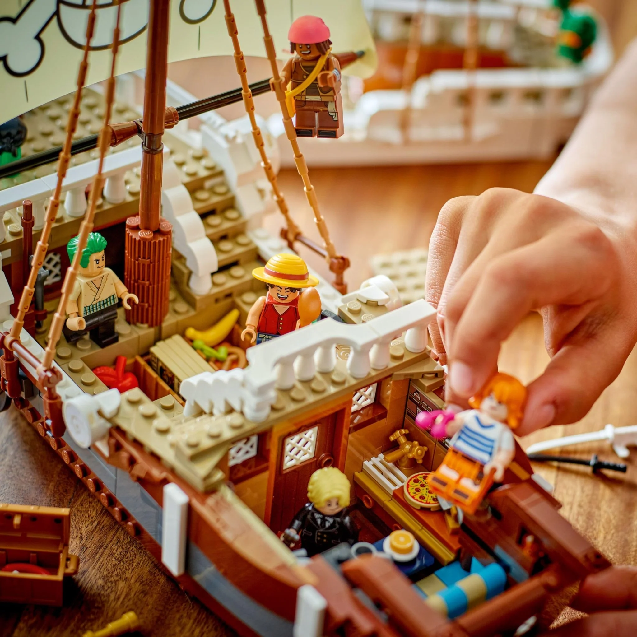 Lego One Piece Going Merry Pirate Ship Toy Building Blocks for Kids 75639 - Image 4